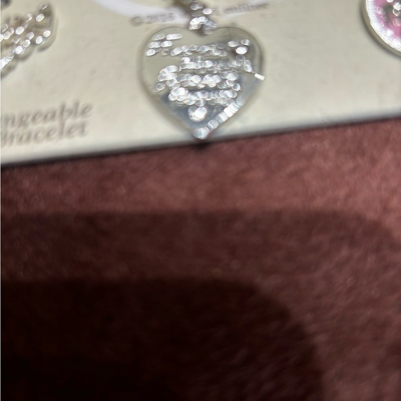 Love this Life Women's 8" Silver Interchangeable Charm Toggle Bracelet - Picture 4 of 11